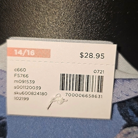 14/16 Cacique Mid-Waist Cheeky Brief - Picture 2 of 3